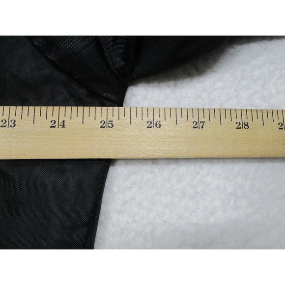 Vanson Leathers Jacket Mens Large Black Zip-In Liner Windbreaker Nylon Mesh - Picture 7 of 9